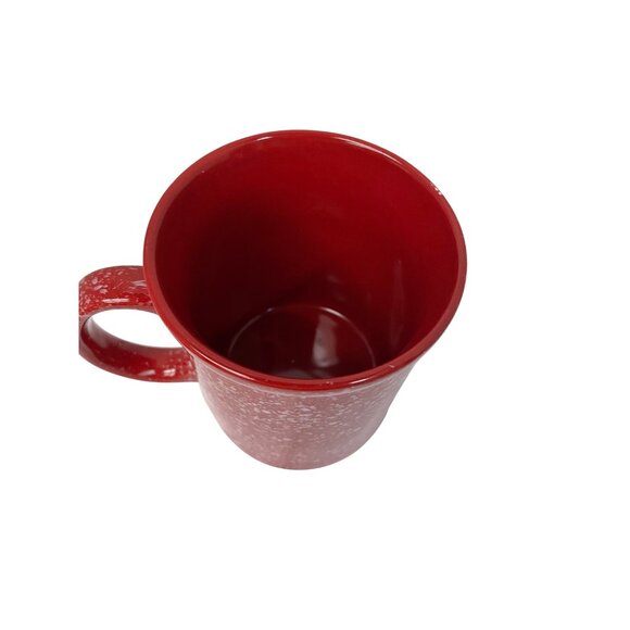 Designo Red Speckled Ceramic Coffee Mug  Read - Picture 2 of 13